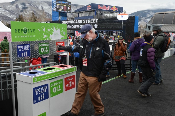 Environmentality during X Games Aspen 2013. (Photo by Rich Arden/ESPN Images)