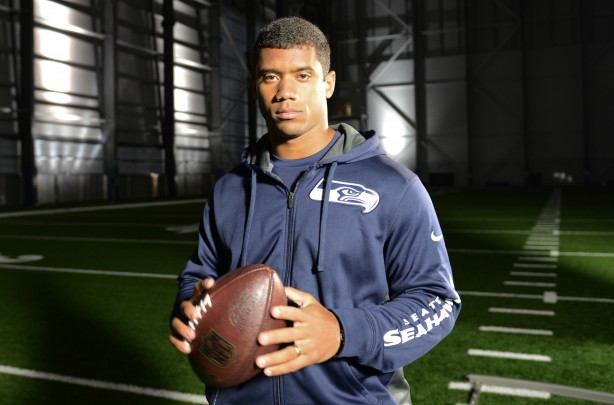 Seattle's Russell Wilson (Photo: Mike Sciallis/Victory Pictures)
