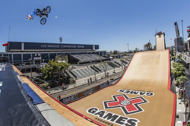 Kevin Robinson in action at the X Games in Los Angeles. (Christian Van Hanja/ESPN Images)