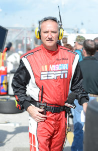 Vince Welch at the Daytona International Speedway. (Allen Kee / ESPN Images)