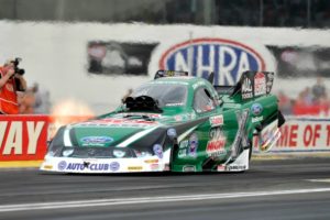 John Force's Funny Car in the 2012 NHRA Nationals. (NHRA)