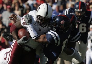 Ole Miss and Mississippi are traditional Egg Bowl rivals. (Photo credit: Matthew Sharpe/WireImage) 
