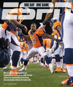ESPN The Magazine gets 'Thunder'struck by Broncos' mascot - ESPN Front Row