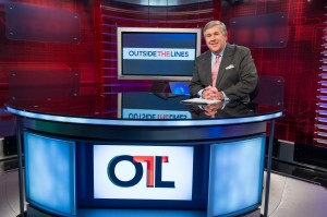 ESPN's Outside the Lines, hosted by Bob Ley, returns to ESPN on Feb. 10, 2014.