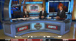The trio of Weissman, Greenberg and Dakich filled time admirably on Friday.