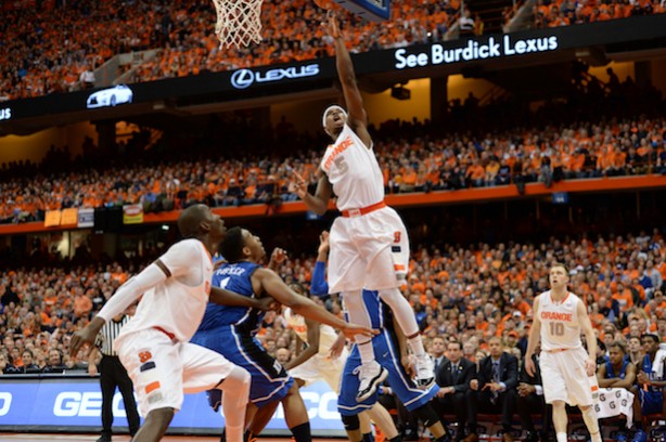 ESPN3's Surround coverage of the Syracuse-Duke rematch Saturday will provide multiple different camera angles and audio. (Allen Kee/ESPN Images)