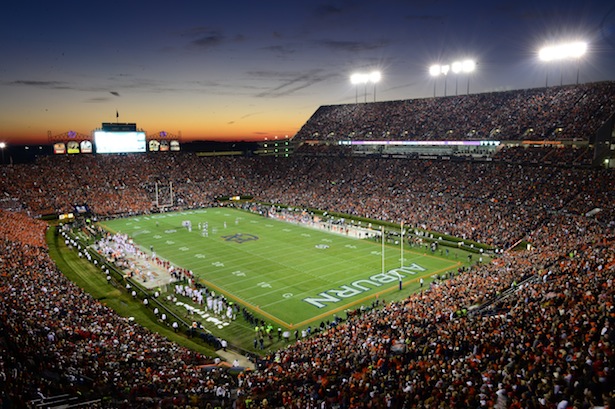 Auburn, AL - November 30, 2013 - JordanâHare Stadium scenic (Photo by Phil Ellsworth / ESPN Images)