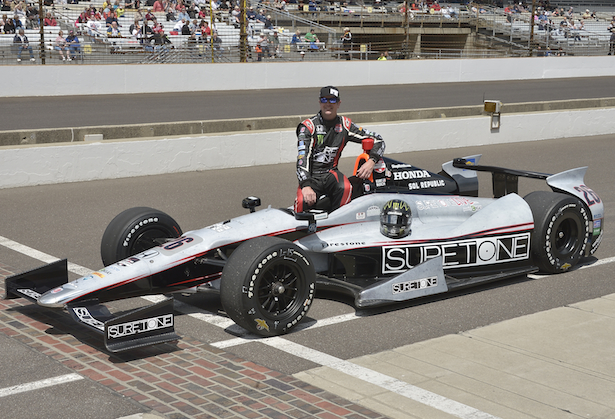 Kurt Busch, sesto nella Indy 500 2014. espnfrontrow.com; IMS Photo