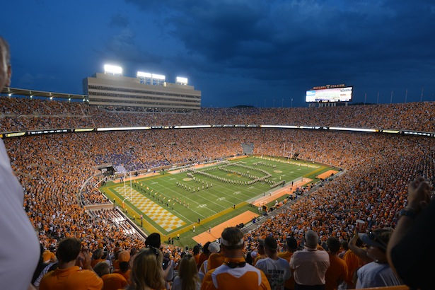Knoxville, TN - September 15, 2012 - Neyland Stadium of the University of Tennessee Volunteers during a regular season game (Rich Arden/ESPN Images)