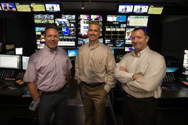 Jay Guite, Dave Johnson and Jonathan Pannaman (Rich Arden / ESPN Images) 