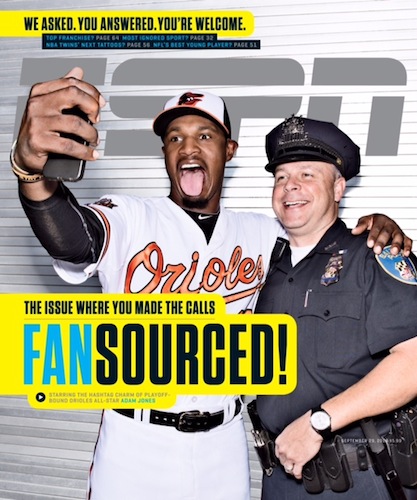 ESPN the Magazine cover